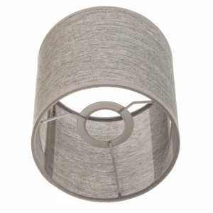 Sale Duolla Abat-jour Roller, gris, Ø 15 cm, 15 cm de haut