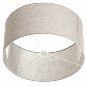 Online Duolla Abat-jour Roller, gris, Ø 50 cm, 24 cm de haut