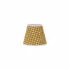 Hot Duolla Abat-jour Sofia 15,5 cm, pied-de-poule jaune