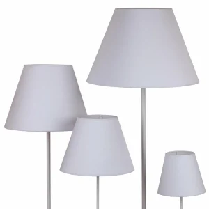 Discount Duolla Abat-jour Sofia hauteur 31 cm, blanc