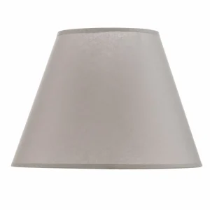 Fashion Duolla Abat-jour Sofia hauteur 21 cm, gris/blanc