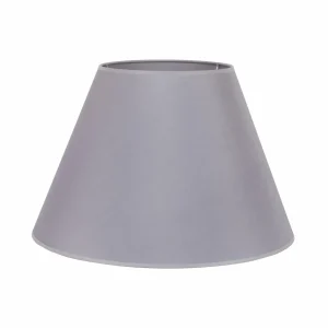 Shop Duolla Abat-jour Sofia hauteur 31 cm, gris/blanc
