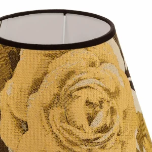 Best Sale Duolla Abat-jour Sofia hauteur 21 cm, jaune fleuri
