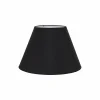 Discount Duolla Abat-jour Sofia hauteur 26 cm, noir/blanc