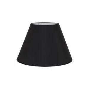 Discount Duolla Abat-jour Sofia hauteur 26 cm, noir/blanc