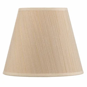 Online Duolla Abat-jour Sofia hauteur 15,5 cm rayé blanc/doré