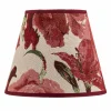 Hot Duolla Abat-jour Sofia hauteur 15,5 cm, rouge fleuri