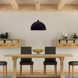 Sale Aluminor Dome suspension Ø 50 cm noire