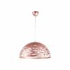 Clearance Aluminor Laser suspension ajourée 50 cm doré rose