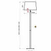 Flash Sale Aluminor Quatro Up lampadaire chêne gris/chromé