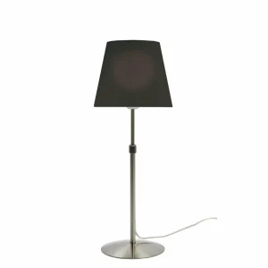 Best Aluminor Store lampe à poser, alu/noire