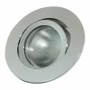 Flash Sale MEGATRON Anneau enc. LED Decoclic GU10/GU5.3, rond, argenté