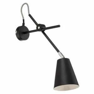 Fashion ALDEX Applique 1008, à 1 lampe, noire