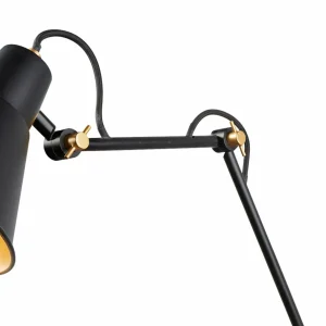 Best Searchlight Applique 7403 avec 3 articulations, noir-doré