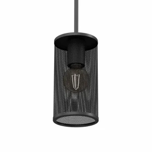 Store Luminex Applique Alek noire/laiton en forme de torche