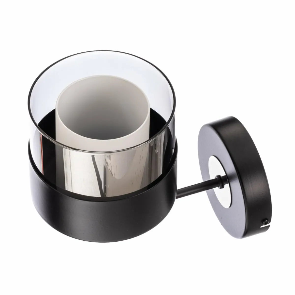 applique_apbsy_en_mtal_et_verre_2.webp Discount Avonni Applique AP-4288-1BSY en métal et verre