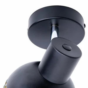 Shop Näve Applique Casco, à une lampe, noire