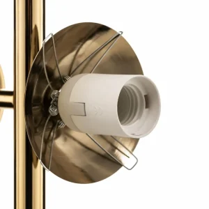 New ALDEX Applique Dione à trois lampes, dorée