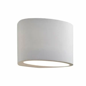 Sale Searchlight Applique en plâtre 8721 up/down de forme ovale
