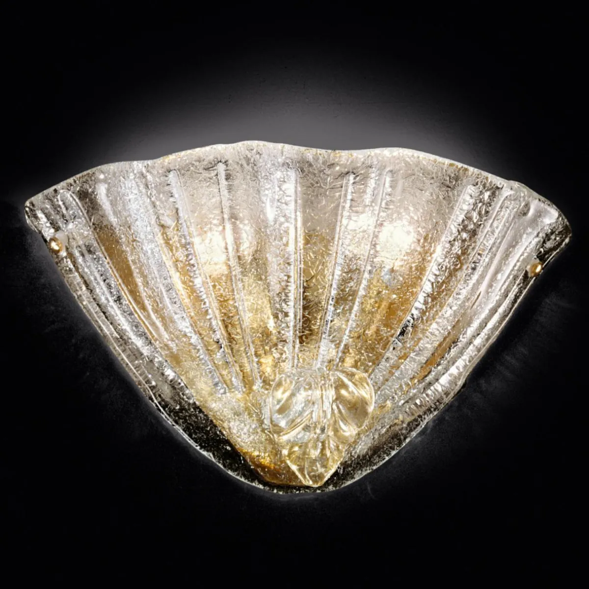 applique_en_verre_alba_dore__carats_0.webp Shop Novaresi Applique en verre Alba dorée 24 carats