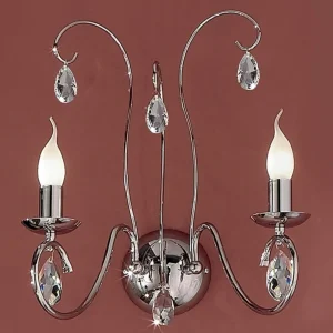 Cheap ORION Applique Fioretto à 2 lampes chromée