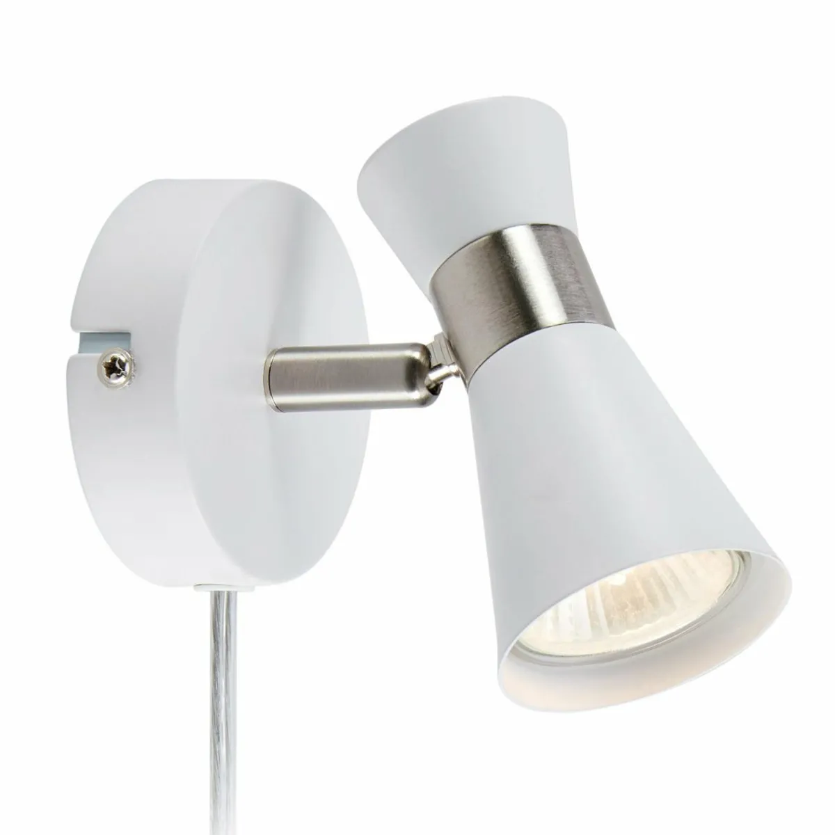 applique_folie_spot_pivotant_blancheacier_0.webp Cheap Markslöjd Applique Folie, spot pivotant, blanche/acier