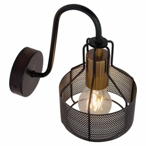 Outlet Näve Applique Foro, à une lampe, noir/doré