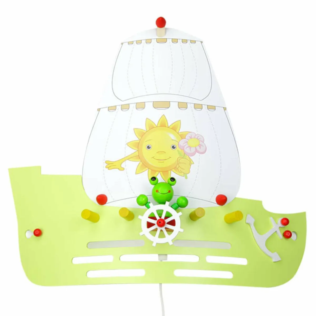 applique_grenouille_en_forme_de_bateau__voile_1.webp Best Elobra Applique Grenouille en forme de bateau à voile