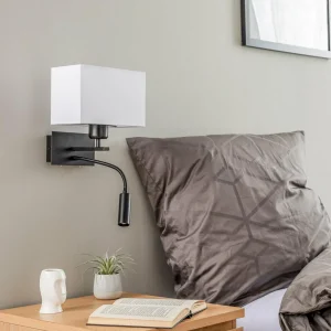 Discount Argon Applique Harry angulaire, noir/noir/blanc