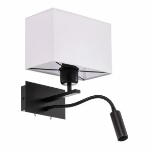 Discount Argon Applique Harry angulaire, noir/noir/blanc