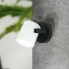 New EGLO Applique Hornwood avec détail en bois, blanc