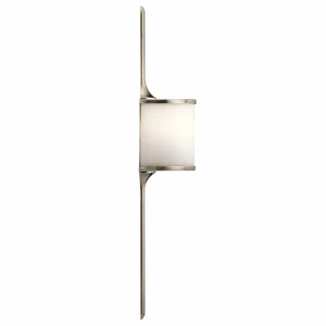Best Sale KICHLER Applique LED Mona IP44 hauteur 55,9 cm étamé