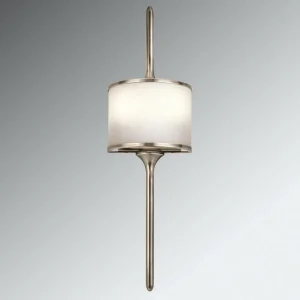 Best Sale KICHLER Applique LED Mona IP44 hauteur 55,9 cm étamé