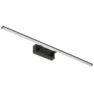 Best Sale Fabas Luce Applique LED Nala, noire, largeur 75 cm