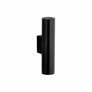 Cheap Argon Applique murale Cerro, noir, acier, up/down