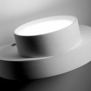 Fashion TECNICO by Sforzin Applique murale Demetra, blanc, plâtre, largeur 16,5 cm, GX53