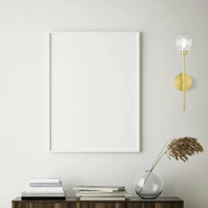 Discount miloox by Sforzin Applique murale Dom, à 1 lampe, transparent/doré, verre