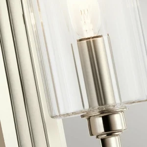 Shop Quintiesse Applique murale Kimrose, à 1 lampe, nickel poli