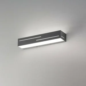 Flash Sale Fabas Luce Applique murale LED Banny, anthracite, largeur 31cm, Up- & Downlight
