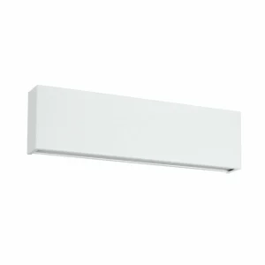 Hot Linea Light Applique murale LED Box W2 Bi-Emission, L 31,9 cm, blanc, 2700 K
