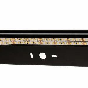 Cheap MCJ Applique murale LED Mera, largeur 80 cm, noir, 4000K