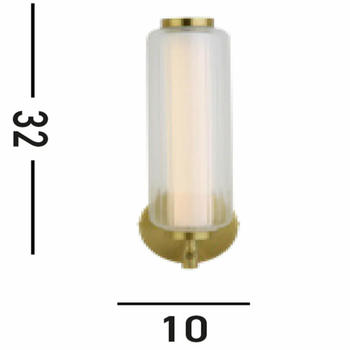 applique_murale_led_mod_couleur_laiton_intensit_variable_sur__niveaux_acier_1.webp Shop Searchlight Applique murale LED Mod, couleur laiton, intensité variable sur 3 niveaux, acier