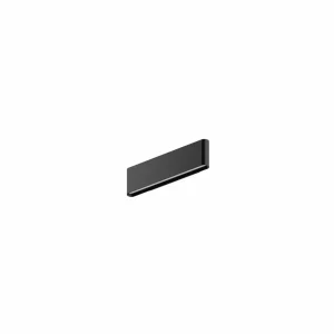 Best Linea Light Applique murale LED Satori, largeur 30,5 cm, noir, 2700 K, aluminium