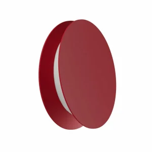 Shop Linea Light Applique murale LED Yo-Yo, rouge, 2.700 K, aluminium, PMMA, intensité