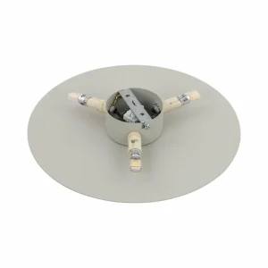 Outlet TK Lighting Applique murale Luna, beige, lumière indirecte, Ø 30 cm, acier