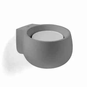 Discount TECNICO by Sforzin Applique murale Mysia, gris quartz, plâtre, 11 cm, GX53