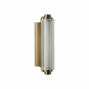 Best Nordlux Applique murale Nimal Double, IP44, plastique, métal, laiton
