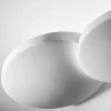 New TECNICO by Sforzin Applique murale Patra, à 2 lampes, largeur 34 cm, blanc, plâtre, GX53