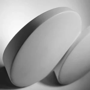 New TECNICO by Sforzin Applique murale Patra, à 2 lampes, largeur 34 cm, blanc, plâtre, GX53