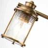 Best Sale Quintiesse Applique murale pour salle de bain Ashland Bay, à 4 lampes, laiton